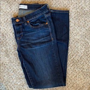 Madewell skinny skinny jeans. Size 26. Dark rinse
